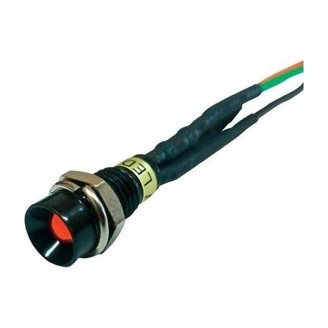SEDECO 1170477 LUCE LED MULTICOLORE ROSSO VERDE 24V DC BD-0608B
