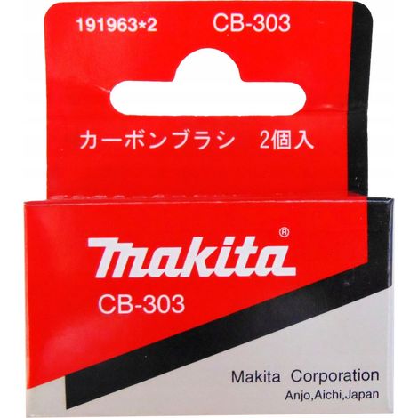 Charbons makita cb-303 pack 2 6,9 x 5,4 cm 0,1 kg