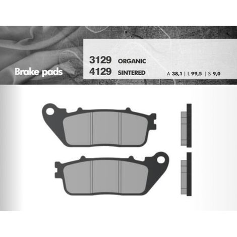 PASTILLAS DE FRENO BRENTA KH488 (FT 3129)
