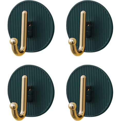 4-teiliges Handtuchhaken-Set, Badezimmerhaken, selbstklebender Wandhaken, Küchenhandtuchhaken, selbstklebender Haken ohne Bohren für die Küche (1/4)