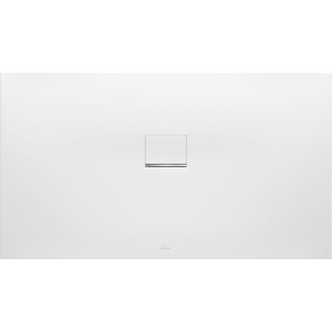 Receveur antidérapant 160 x 90 VILLEROY ET BOCH Squaro Infinity quaryl rectangle stone white