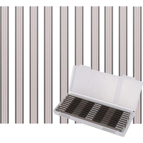 10 Pièces Ensemble de Rabot Electrique Lame, 82mm Raboteuse, pour Rabot Bosch HSS Lame, 82x5.5x1.2mm, pour Rabots Makita, Black & Decker, Bosch, DeWalt et Elu