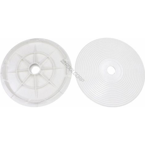 Astralpool – Couvercle de skimmer rond 213 mm – Diamètre intérieur 183 mm – Pour piscine enterrée – Coloris blanc