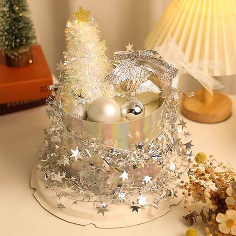 Guirlande Lumineuse À Fil De Cuivre - 20 Pieds - 50 LED Blanc Chaud - Alimentée Par Piles - Pour Couronnes DIY Et Décoration Intérieure (1/5)