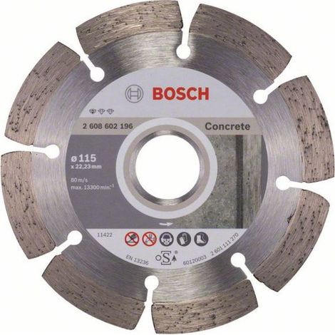 Diamanttrennscheibe Standard for Concrete, 115 x 22,23 x 1,6 x 10 mm, 1er-Pack