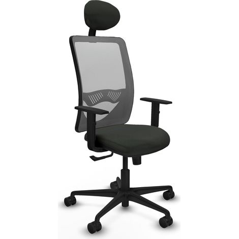 Silla de oficina piqueras y crespo Zulema gris nylon (1/2)