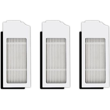 (3 Pièces) N20 Plus Filtres Hepa De Rechange Pour Les Aspirateurs Robots Ecovacs Deebot N20 Plus/ N20 Pro Plus/ X1 Omni/ T10/ T10 Plus/ T10 Turbo/ T10 Omni/Yeedi C12 Plus/ C12 Pro Plus, Kit De Filtre (1/5)