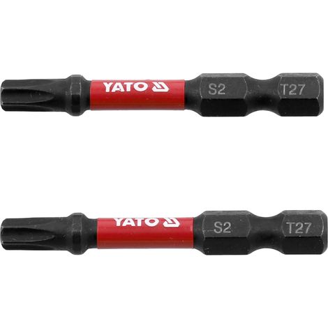 Schlagbits 1/4" TORX T27 50 mm, 2 Stück