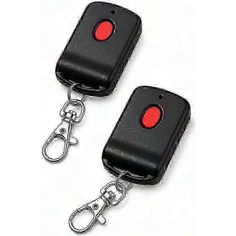 Ensemble de 2 télécommandes 300 MHz avec 10 commutateurs DIP compatibles avec les ouvre-portes de garage Linear Multicode/Gate Opener modèle DP WHBYV (1/4)