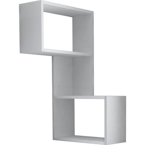 Eckregal mit 2 Regalen L47 cm - Part