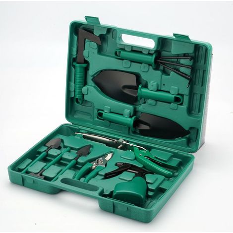 Ensemble d'outils de Jardin Outils de Jardinage avec étui de Transport et Gants de Jardinage (1/5)