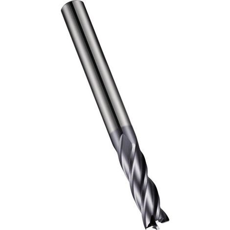 La fresa S944 funciona estándar total L.38mm HM TiAlN 30 grados Z.4 DORMER