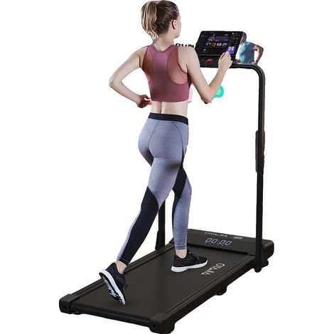 Tapis de course, Design pliable, Connectivité Bluetooth, avec des rampes (1/2)