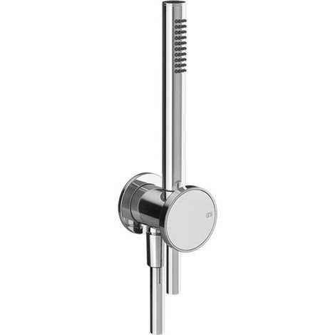 Gessi Origini Brause-Set mit Wandanschlussbogen, Halterung,