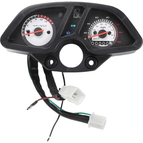 Compteur de vitesse, indicateur de rapport engagé et compte-tours pour moto Suzuki Qm200Gy II III GXT200 GXT 200 Kreidler DD125 (1/5)