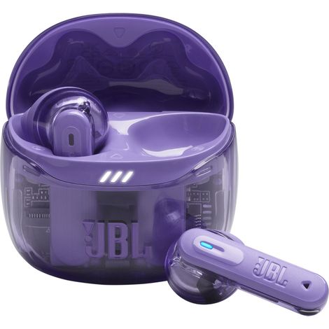 JBL Tune Flex 2 Ghost Edition Auricolare True Wireless Stereo (TWS) In-ear Musica e Chiamate Bluetooth Viola (1/4)