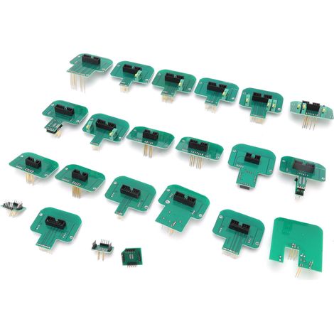 Lot de 22 adaptateurs sonde BDM LED verts, outil professionnel de tuning électronique, pièce de remplacement compatible Bosch (1/5)