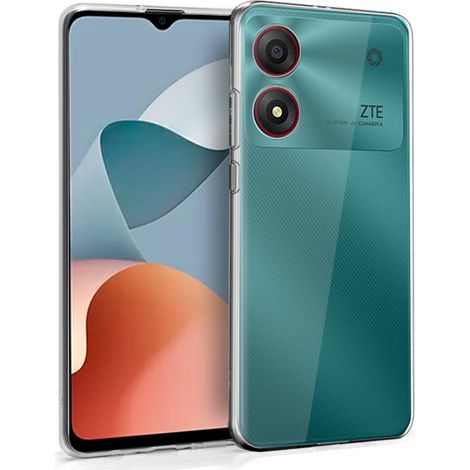 Funda COOL Silicona para ZTE Blade A34 (Transparente)