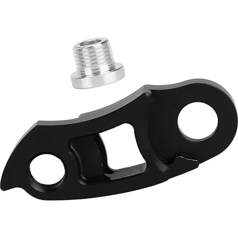 Staffa di prolunga per deragliatore posteriore per bicicletta - Set da 2 pezzi - Nera (1/4)