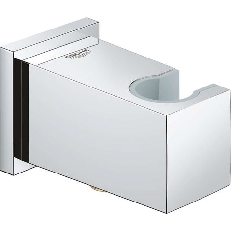 Grohe Euphoria Cube - Presa d'acqua a muro con supporto doccetta, cromato 26370000