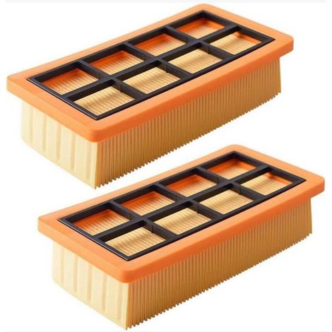 2 Filtre Remplacement pour Aspirateur Kärcher AD 3200, AD 3 Premium et AD 4 Premium