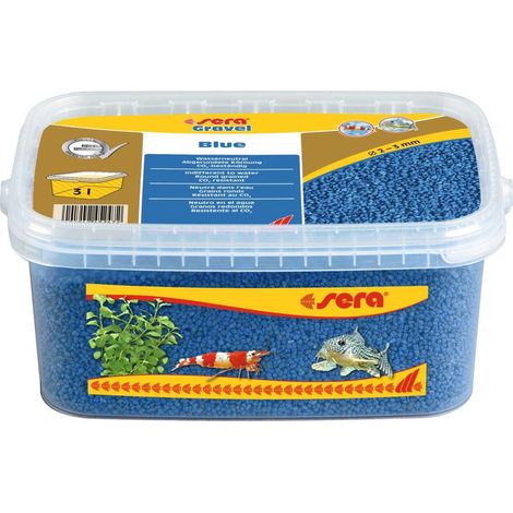 Sera Gravillon Aquarium Pro blu 6 litri 1 kg