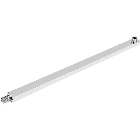 40 cm quadratischer Duscharm, Verlängerungsarm, Wandhalterung für Regenduschkopf, Duschstange, Regendusche (1/5)