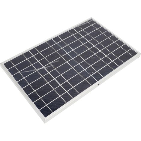 Wohnmobilzubehör: 30W polykristallines Silizium-Solarpanel-Set mit 40A-Regler und zwei USB-Ladeanschlüssen (ohne Batteriespeicherfunktion). (1/5)
