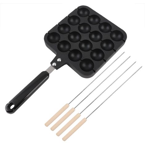 Antihaftbeschichtete Takoyaki-Grillpfanne, Auflaufform und Warmhalteplatte (1/5)