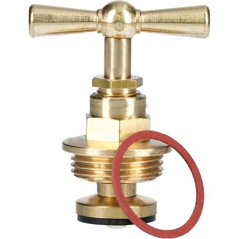 Garis D37004B Testa a bilanciere in ottone 24/150