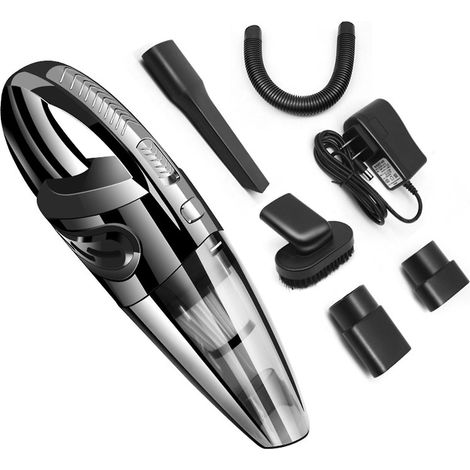 Aspirateur Voiture Sans Fil Portatif Puissant Dust Buster Recharge Rapide pour Maison Cuisine Voiture