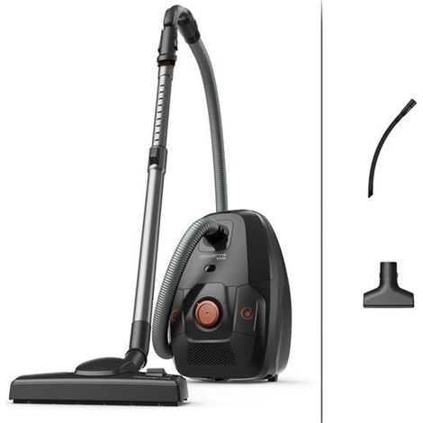 Green Force Max Silence-750w-65db-brosse Universelle - Noir Et Cuivre - Rowenta