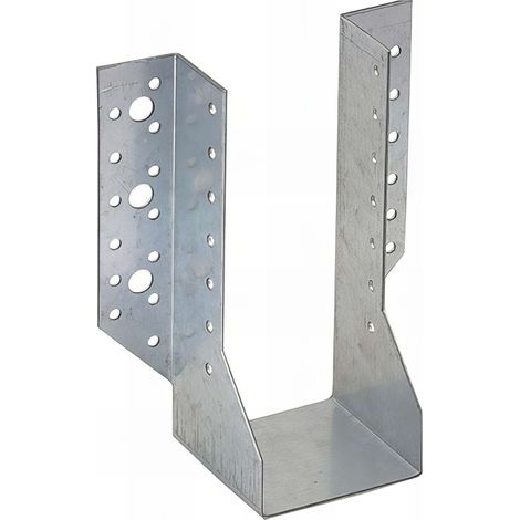 Sabot de charpente galvanisé à ailes extérieures - Larg. 76 x Ht. 182 mm