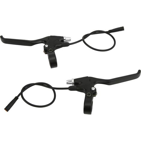 Paar Bremshebel aus Aluminiumlegierung für Elektrofahrräder mit wasserdichtem Stecker (1/5)