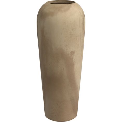 Jarrón decorativo en madera de suar H70 cm - Makkar
