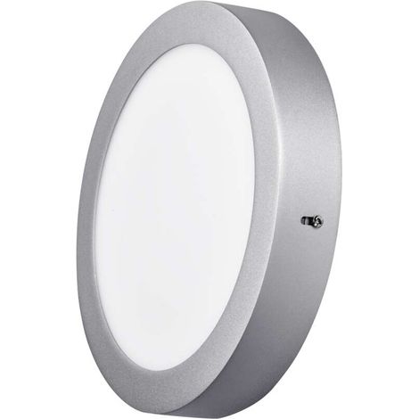 LED Einbauleuchte rund IP20 in silber neutralweiß 18 W 224 × 40 mm (1/5)