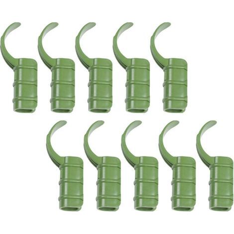15 Pcs Bâtiments De Jardin Tube Clip Serre Cadre Tuyau Tube Film Clip Pinces À Tuyaux Connecteur pour Serre Bannière Cadre Abris Vert 20Mm (1/5)