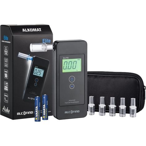 ALCOFIND ELITE control de alcohol 0.00 – 5.00 ‰ (1/5)