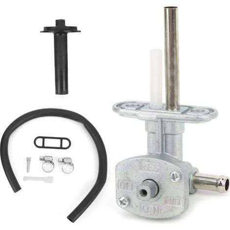 Robinet d'essence avec vis à levier 5KM-24500-10-00 Remplacement pour Yamaha Grizzly 350 660/Bruin (1/5)