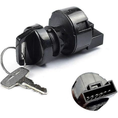 Interrupteur à clé d'allumage pour VTT compatible avec Polaris Ranger 425 500 570 700 (1/5)