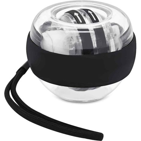 Balle gyroscopique à démarrage automatique pour le poignet, appareil de renforcement du poignet, stimulateur de la main, appareil d'exercice pour l'avant-bras, utilisé pour renforcer les bras, les doi (1/5)