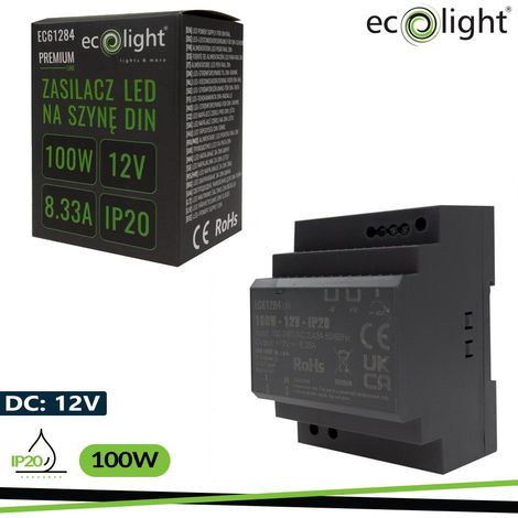 ALIMENTATORE DIN 12V 100W PREMIUM (1/2)