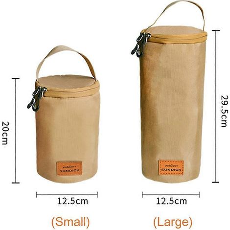 Étui de protection pour réservoir de carburant, sac de rangement résistant pour bouteilles de gaz, idéal pour le camping et la randonnée.