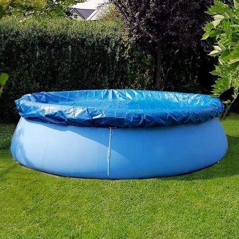 Easy Set Housse de Protection pour Piscine Gonflable pour protéger la Piscine 183 cm (1/5)
