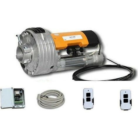 Kit motore serranda ACM 170 kg con Elettrofreno , Centralina , 2 Telecomandi uni kit pro