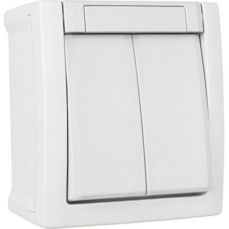 INTERRUPTEUR, AP/FR, SERIE, BLANC PACIFIC HHG 90591102-DE
