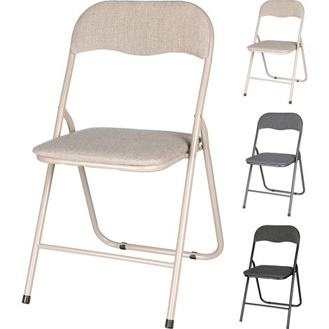 SILLA PLEGABLE METAL TELA SURTIDA (1/4)