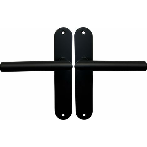 JUEGO DE ACERO INOXIDABLE 304 NEGRO «MAXI VIENA» de KLOSE besser  Negro - Bec de cane
