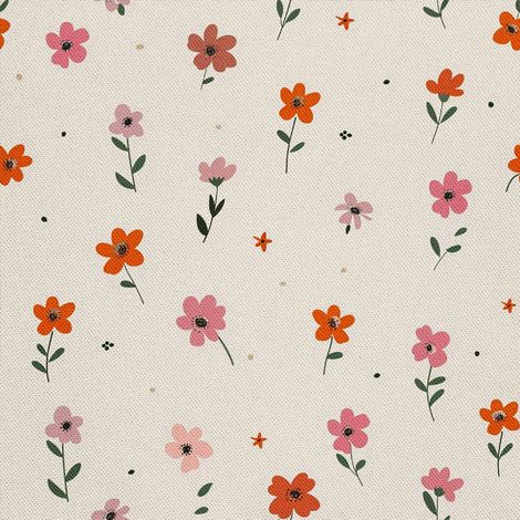 Tela decorativa para exteriores Oxford - Motivo floral I DX5211 (1/5)