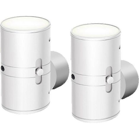 Dimmbare LED-Wandnachtleuchte mit Helligkeitssensor und 3 Farbtemperaturen, europäischer Stecker. (1/5)